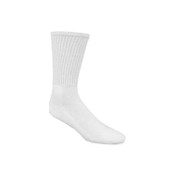 Wigwam Mills 3PK LG WHT Crew Sock S1077-051-LG - main